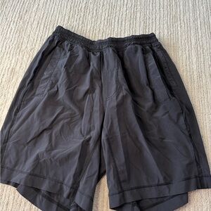 Men's Black Athletic Shorts